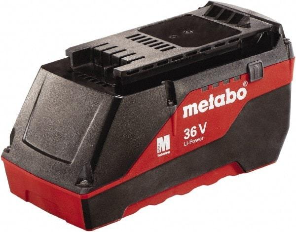 Metabo - 36 Volt Lithium-Ion Power Tool Battery - 5.2 Ahr Capacity, 100 min Charge Time, Series 36V Li-Power - Eagle Tool & Supply