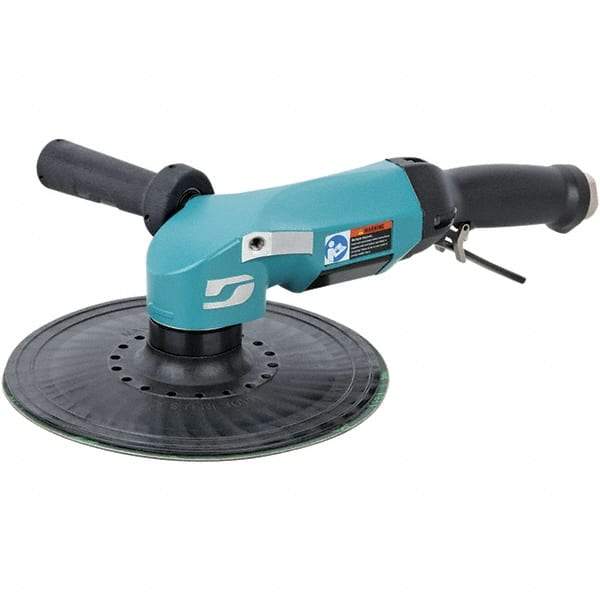 Dynabrade - 9" Max Disc, 6,500 RPM, Pneumatic Handheld Disc Sander - 115 CFM, 1/2 NPT Inlet, 2.8 hp, 90 psi - Eagle Tool & Supply