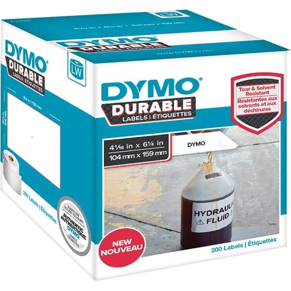 Dymo - Labels, Ribbons & Tapes Type: Extra Large Shipping Labels Color: White - Eagle Tool & Supply