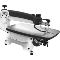 Jet - 3/4" Stroke Length, 2" Depth of Cut, Scroll Saw - 400 to 1,550 Strokes per min, Includes Foot Switch - Eagle Tool & Supply