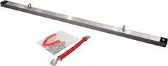 Sweepex - 60" Long Magnetic Sweeper Bar - 2" Wide x 2" High, 1 to 2" Clearance - Eagle Tool & Supply