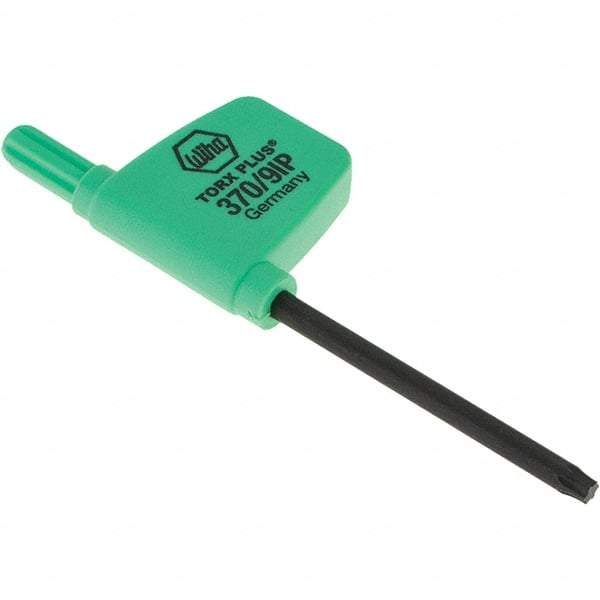 Wiha - IP9 Torx Plus Key - Flag-Style, 40mm Length Under Head, 2.9" OAL - Eagle Tool & Supply