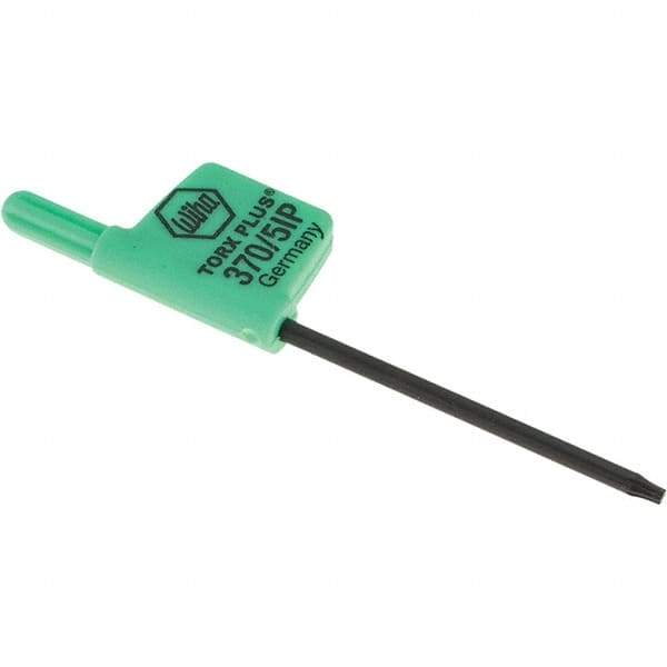 Wiha - IP5 Torx Plus Key - Flag-Style, 35mm Length Under Head, 2.6" OAL - Eagle Tool & Supply