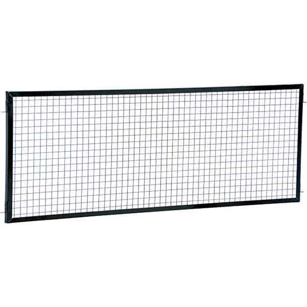 Vestil - 8' Long x 3' High, Black Hinged Door - Eagle Tool & Supply