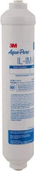 3M Aqua-Pure - 2-1/8" OD, 5µ, Polypropylene Inline Cartridge Filter - 10-5/16" Long, Reduces Sediments, Tastes, Odors & Chlorine - Eagle Tool & Supply