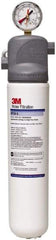 3M - 4-1/4" OD, 17" Cartridge Length, 0.5 Micron Rating Cartridge Filter Assembly - 3/8" Pipe Size, Reduces Sediment - Eagle Tool & Supply