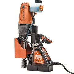 WALTER Surface Technologies - 1/2" Chuck, Portable Electromagnetic Drill Press - 1300-2600 RPM, 10 Amps, 1200 Watts, 120 Volts - Eagle Tool & Supply