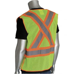 PIP - Size 2XL Lime Mesh Breakaway High Visibility Vest - Eagle Tool & Supply