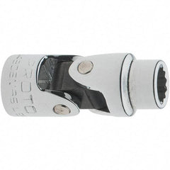 Proto - 1/4" Drive, Standard Hand Socket - 12 Points, 1-17/64" OAL, Steel, Full Polish Finish - Eagle Tool & Supply