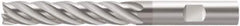 Walter-Prototyp - 3/8", 5 Flute, Single End, Solid Carbide, 0.015" Corner Radius End Mill - 3-1/4" OAL, 35° Helix, Right Hand Flute, 2" LOC, Right Hand Cut - Eagle Tool & Supply