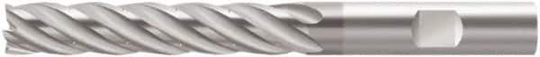 Walter-Prototyp - 5/8", 6 Flute, Single End, Solid Carbide, 0.03" Corner Radius End Mill - 5-1/2" OAL, 35° Helix, Right Hand Flute, 3" LOC, Right Hand Cut - Eagle Tool & Supply