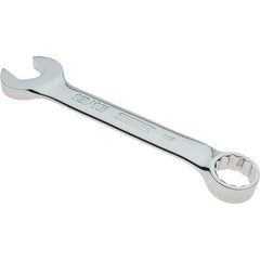 Proto - 13/16" 12 Point Combination Wrench - 15° Offset Angle, 7-45/64" OAL, Steel, Full Polish Finish - Eagle Tool & Supply