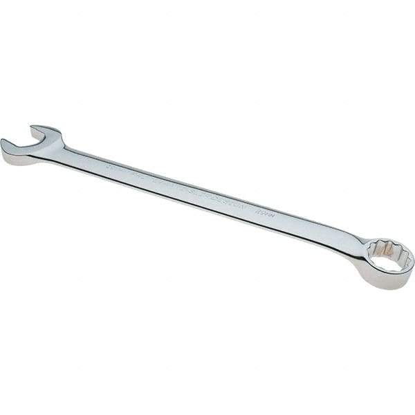 Proto - 29mm 12 Point Combination Wrench - 15° Offset Angle, 15-55/64" OAL, Steel, Full Polish Finish - Eagle Tool & Supply