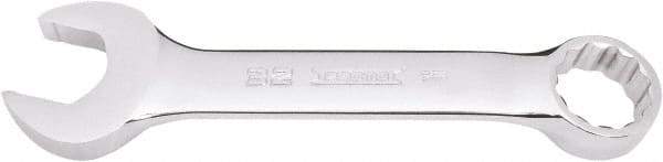 Proto - 32mm 12 Point Combination Wrench - 15° Offset Angle, 9-45/64" OAL, Steel, Full Polish Finish - Eagle Tool & Supply