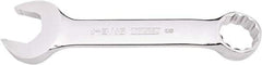 Proto - 1-3/16" 12 Point Combination Wrench - 15° Offset Angle, 8-29/32" OAL, Steel, Full Polish Finish - Eagle Tool & Supply