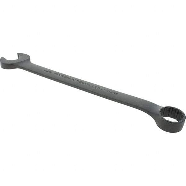 Proto - 1-3/16" 12 Point Combination Wrench - 15° Offset Angle, 15-7/8" OAL, Steel, Black Finish - Eagle Tool & Supply