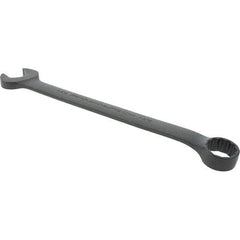 Proto - 1-3/16" 12 Point Combination Wrench - 15° Offset Angle, 15-7/8" OAL, Steel, Black Finish - Eagle Tool & Supply