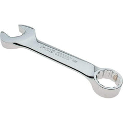 Proto - 1-1/8" 12 Point Combination Wrench - 15° Offset Angle, 8-29/32" OAL, Steel, Full Polish Finish - Eagle Tool & Supply