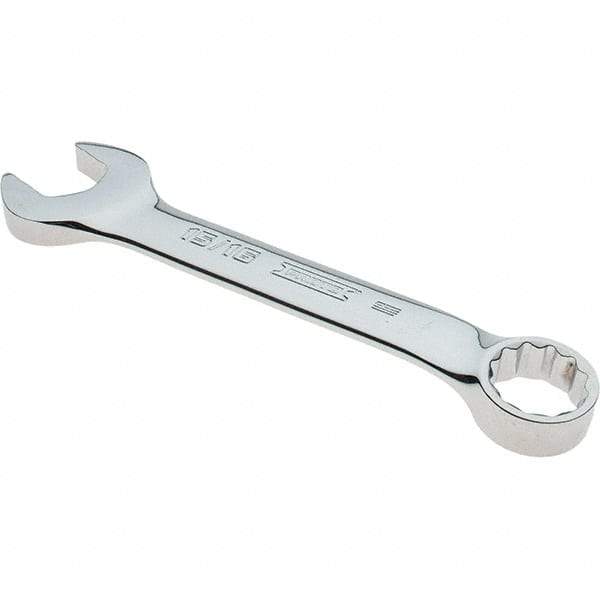 Proto - 15/16" 12 Point Combination Wrench - 15° Offset Angle, 8-19/64" OAL, Steel, Full Polish Finish - Eagle Tool & Supply