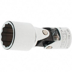 Proto - 3/8" Drive, Standard Hand Socket - 12 Points, 2-1/4" OAL, Steel, Full Polish Finish - Eagle Tool & Supply