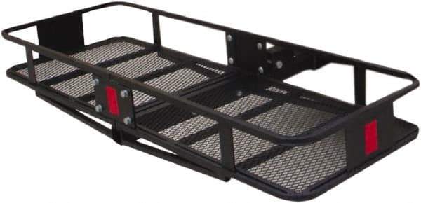 Erickson Manufacturing - Steel Cargo Carrier - 20" Wide x 60.0" Long, Black, For Use with 2" Receivers - Eagle Tool & Supply