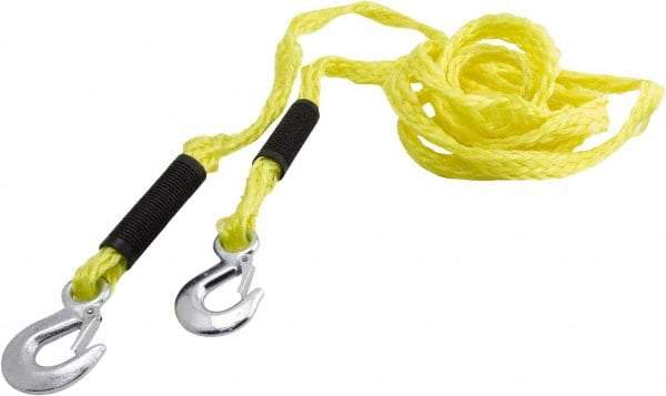 Erickson Manufacturing - S Hook Polypropylene Tow Rope - 14' Long, 2,000 Lb Capacity - Eagle Tool & Supply