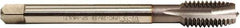 Emuge - 5/8-18 UNF, 3 Flute, TiCN Finish, HSS-E Spiral Point Tap - Plug Chamfer, Right Hand Thread, 4.331" OAL, 1-1/16" Thread Length, 0.48" Shank Diam, 2B/3B Class of Fit - Exact Industrial Supply
