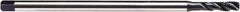 Emuge - #6-32 UNF, 3 Flute, NE2 Finish Cobalt, Spiral Flute, Extension Pulley Tap - Semi-Bottoming Chamfer, 4.4" OAL, 15/32" Thread Length, 2B/3B Class of Fit - Exact Industrial Supply