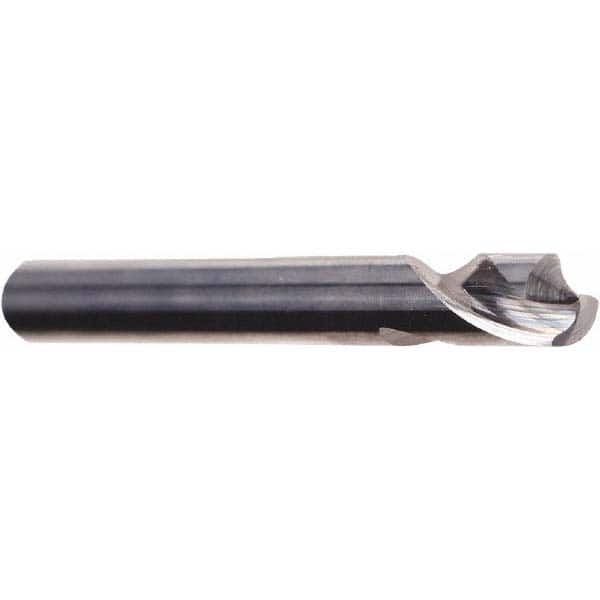 Emuge - 1/2" Body Diam, 120°, 3" OAL, Solid Carbide Spotting Drill - Eagle Tool & Supply