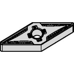 VNMG 331 Double-sided|G WK20CT, 1/64″ Corner Radius, 3/16″ Thick, 3/8″ Inscribed Circle, TiN, Turning Indexable Insert - Eagle Tool & Supply