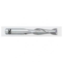 1/4 Dia. x 3 Overall Length 2-Flute Square End Solid Carbide SE End Mill-Round Shank-Center Cutting-Uncoated - Eagle Tool & Supply