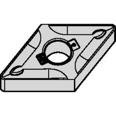 DNMG 432 Double-sided|G WP35CT, 1/32″ Corner Radius, 3/16″ Thick, 1/2″ Inscribed Circle, TiN, Turning Indexable Insert - Eagle Tool & Supply