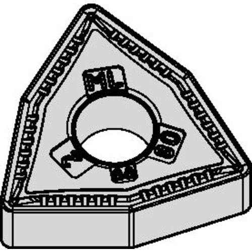 WNMG 432 Double-sided|G WK20CT, 1/32″ Corner Radius, 3/16″ Thick, 1/2″ Inscribed Circle, TiN, Turning Indexable Insert - Eagle Tool & Supply