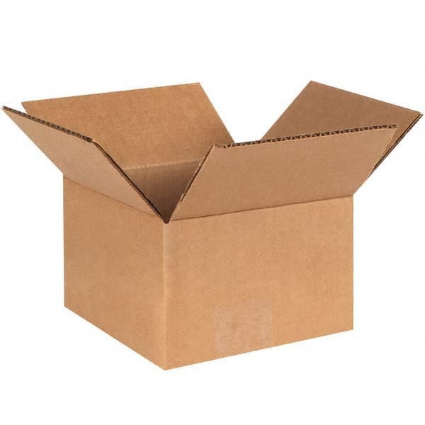 Made in USA - Pack of (25), 6" Wide x 6" Long x 4" High Moving Boxes - Eagle Tool & Supply