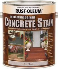 Rust-Oleum - 1 Gal Tint Base Concrete Coating - Low Odor & Chemical Resistant - Eagle Tool & Supply