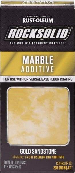 Rust-Oleum - 10 oz Gold Sandstone Color System Additive - Low Odor & Chemical Resistant - Eagle Tool & Supply