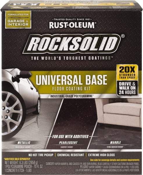 Rust-Oleum - 1 Gal Clear Floor Base - Low Odor & Chemical Resistant - Eagle Tool & Supply