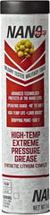 Nano Pro MT - 14 oz Cartridge Lithium High Temperature Grease - Dark Red, Extreme Pressure & High Temperature, 500°F Max Temp, NLGIG 2, - Eagle Tool & Supply