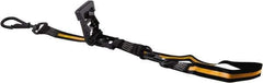 Erickson Manufacturing - 8' Long x 1-1/2" Wide, 2,000 Lb Basket Capacity, Polyester & Steel Web Sling - Eagle Tool & Supply
