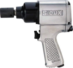 Sioux Tools - 1/2" Drive, 7,500 RPM, 500 Ft/Lb Torque Impact Wrench - Pistol Grip Handle, 1,100 IPM, 4.8 CFM, 90 psi, 1/4" Inlet - Eagle Tool & Supply