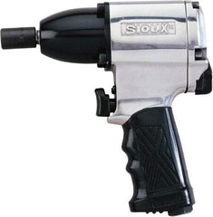 Sioux Tools - 3/8" Drive, 10,000 RPM, 310 Ft/Lb Torque Impact Wrench - Pistol Grip Handle, 1,300 IPM, 2.5 CFM, 90 psi, 1/4" Inlet - Eagle Tool & Supply