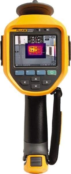 Fluke - -14 to 1,832°F (-10 to 1,000°C) Thermal Imaging Camera - 3-1/2" Color LCD Display, 4 GB Storage Capacity, 640 x 480 Resolution - Eagle Tool & Supply