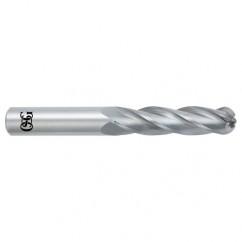 20mm Dia. - 127mm OAL - Bright CBD - Ball End SE EM - 4 FL - Eagle Tool & Supply