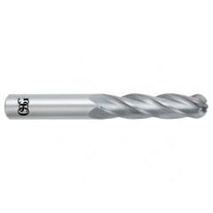 20mm Dia. - 127mm OAL - Bright CBD - Ball End SE EM - 4 FL - Eagle Tool & Supply