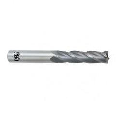 8mm Dia. x 76mm Overall Length 4-Flute Square End Solid Carbide SE End Mill-Round Shank-Center Cutting-Uncoated - Eagle Tool & Supply