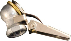 Milton - 150 Max psi Closed Check Zinc Air Chuck - Ball Foot with Clip Chuck, 1/4 FNPT - Eagle Tool & Supply