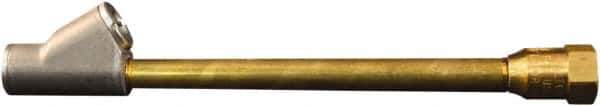 Milton - 150 Max psi Closed Check Brass Air Chuck - Straight Dual Foot Chuck, 1/4 FNPT - Eagle Tool & Supply