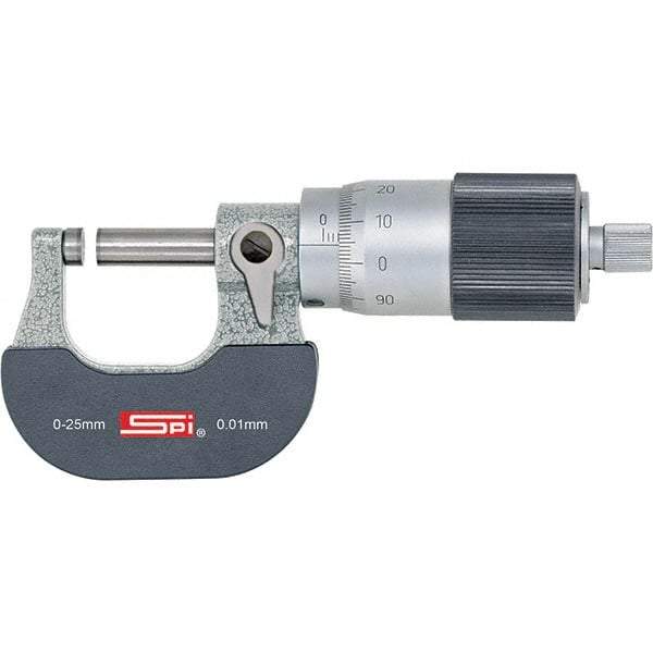 SPI - Mechanical Inside Micrometers Type: Outside Minimum Measurement (Decimal Inch): 0 - Eagle Tool & Supply