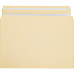 UNIVERSAL - 9-5/8 x 14-3/4", Legal, Manila, File Folders with Top Tab - 11 Point Stock, Straight Tab Cut Location - Eagle Tool & Supply