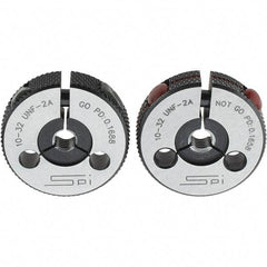 SPI - Ring Thread Go/No Gages Go/No Go: Go; No Go Thread Size: #10-32 - Eagle Tool & Supply